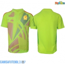 Camisa de time de futebol México Goleiro Replicas 2º Equipamento Copa America 2024 Manga Curta